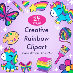 Creative-Rainbow-Clipart-Millie-Dubois