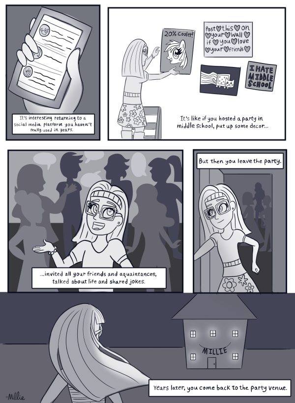 Party You Left (2019) zine - Image 2