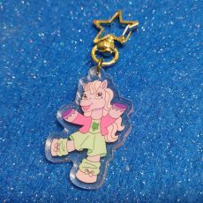 Pony Friends Keychain, Clover
