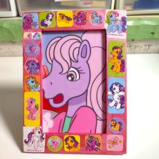 Nostalgia Pony Decoupage Sticker Frame, One Of A Kind