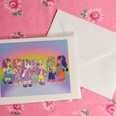 Pony Friends Greeting Card